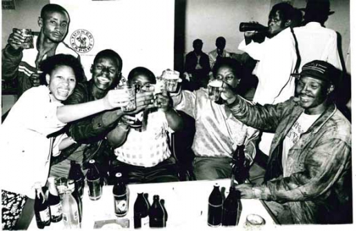 Beer drinking in Nairobi in the old days