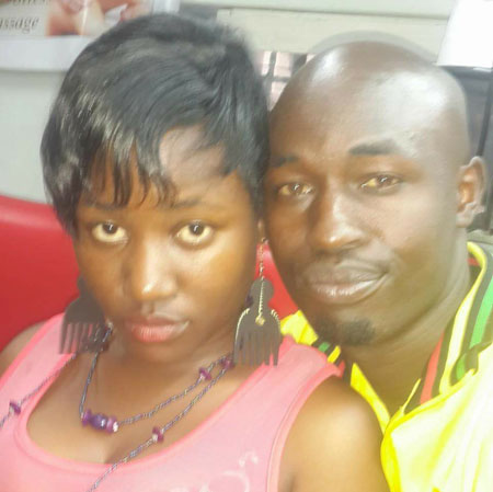 Blaqy and girlfriend