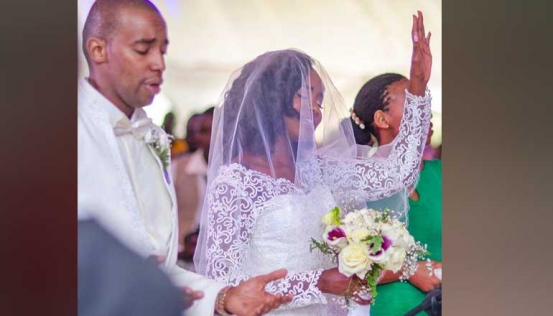 Sports Anchor Waihiga Mwaura And Joyce Omondi Celebrate 1st Wedding Anniversary The Standard