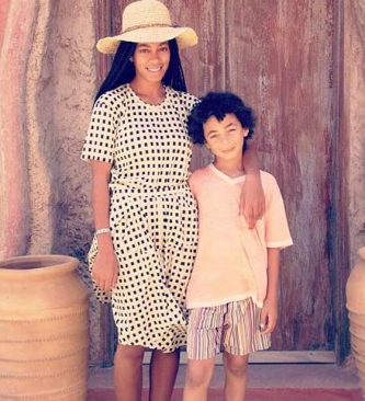 solange and beyonce as kids