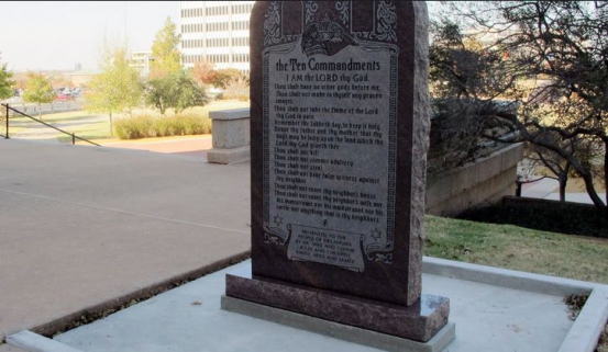 The 10 commandments in Oklahoma