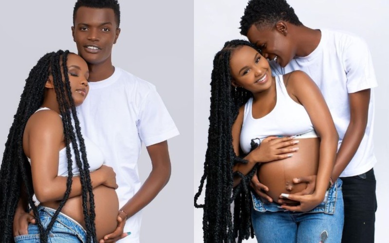Photos: Baha and girlfriend announce they are expecting a child