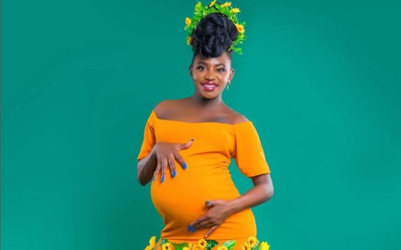 Aggie the dance queen announces arrival of her baby