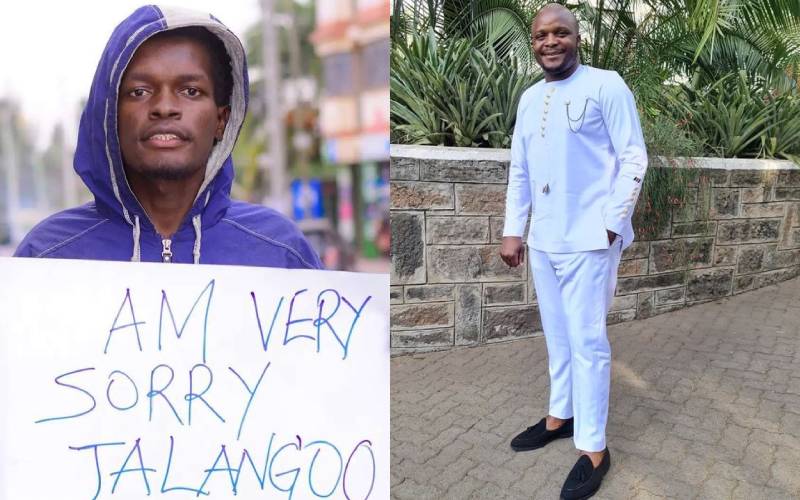 Jalang'o says ready to forgive artiste for 'making him look bad'